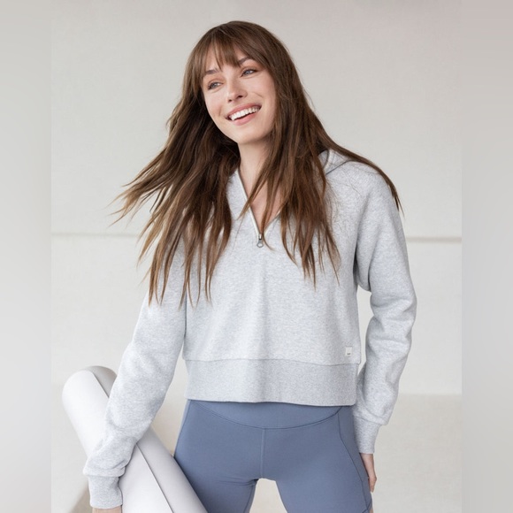 Vuori Tops Nwt Vuori Restore Half Zip Hoodie Womens Fleece Pullover